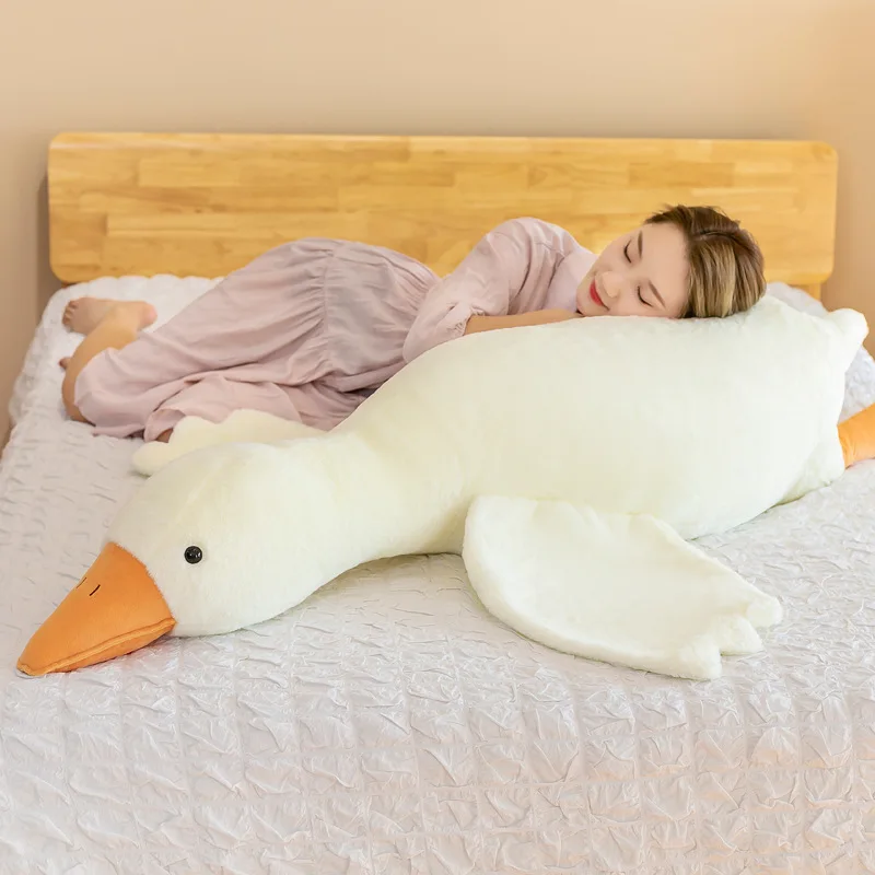 Giant Long Goose Plush Body Pillow