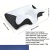 Butterfly Sleep Memory Neck Pillow - Image 3