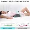 Half-Moon Bolster Pillow for Knee, Leg & Lumbar Support - Image 6