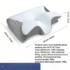 Butterfly Sleep Memory Neck Pillow - Image 4